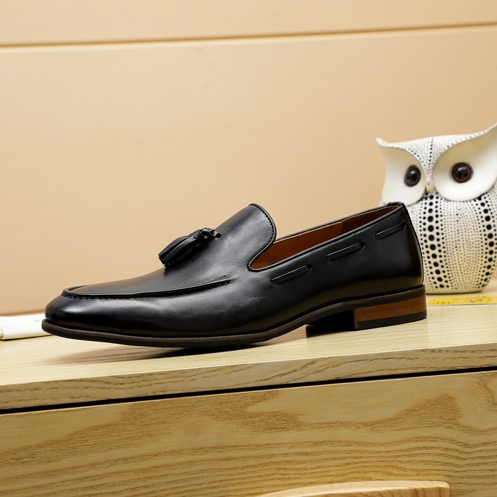 Louis Vuitton Men's Tassel Loafers — side