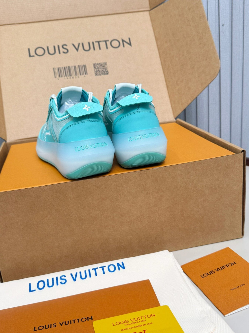 Louis Vuitton Sprint Mesh Sneakers — back