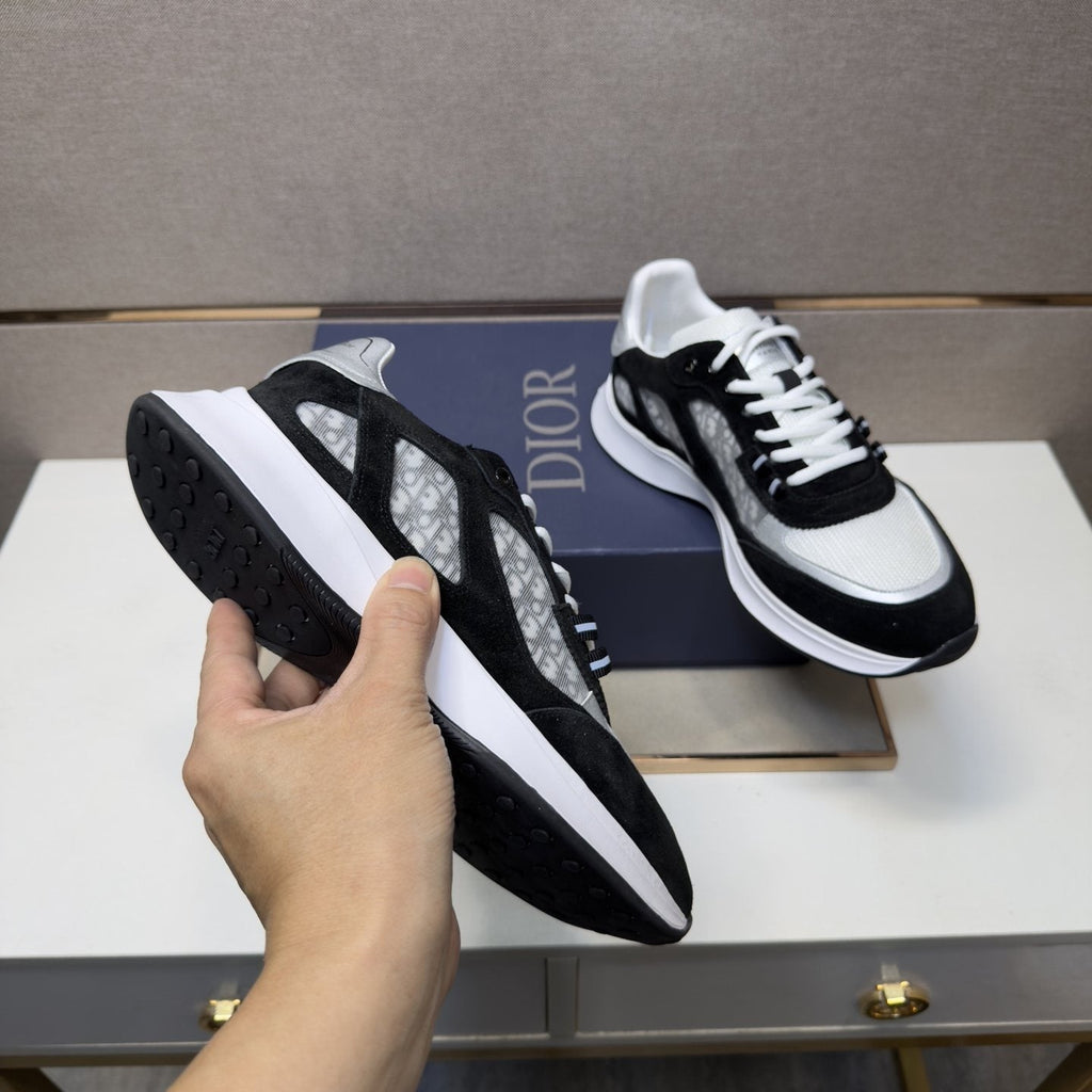Dior Paneled Low-Top Sneakers — model