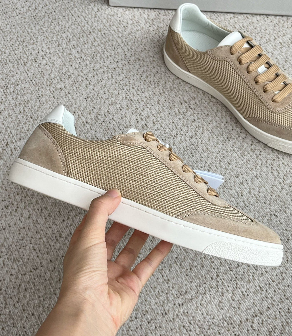 Brunello Cucinelli Low-Top Lace-Up Sneakers — model