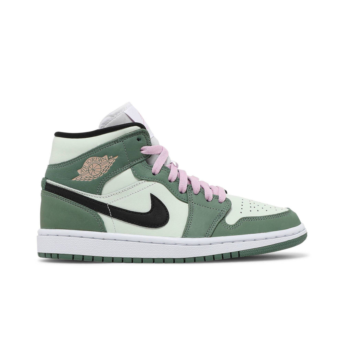 Women's Air Jordan 1 Mid SE Dutch Green CZ0774-300 Sneakers